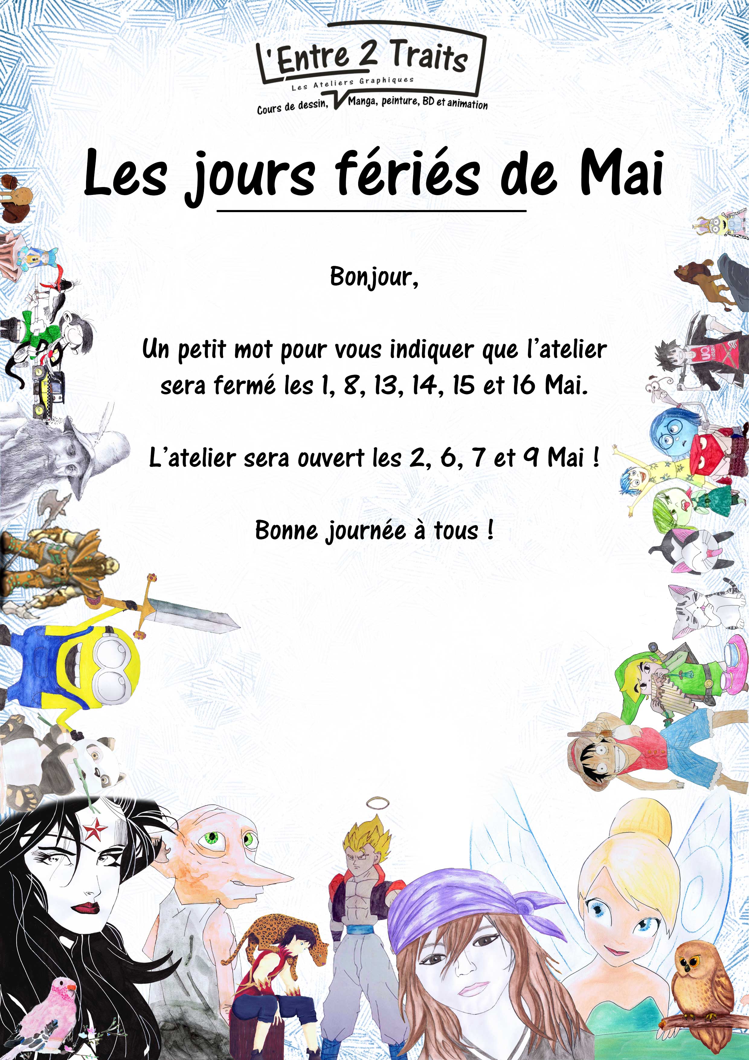 Message aux utilisateurs